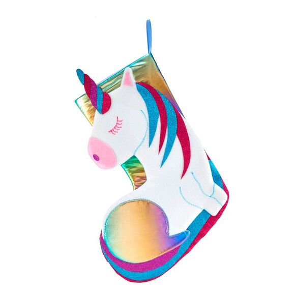 Kurt Adler Other - Glittered Shiny Metallic Unicorn Christmas Holiday Stocking